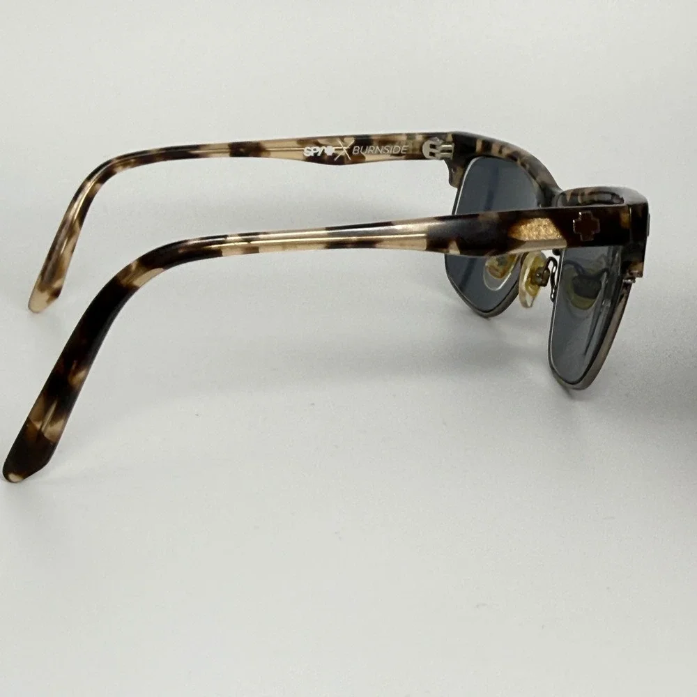 Spy Optic Burnside Sunglasses Tortoise Grey Lens 54-16-145‎ Square Mens 22143